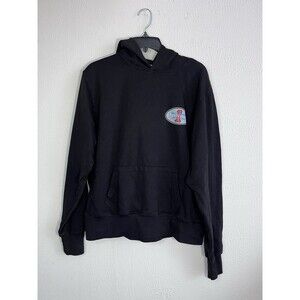 Talentless Hoodie Size Medium Black Thick Cotton